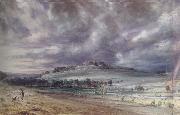 John Constable Old Sarum Spain oil painting artist